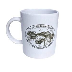RJ Reynolds Doral Cigarette Mug Tobaccovanille Tobacciana Coffee Cup Vintage